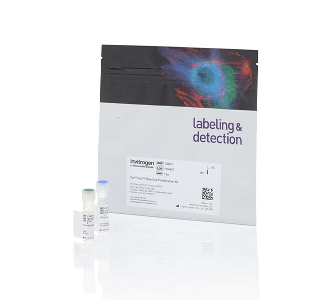 CellTrace™ Blue 细胞增殖试剂盒(用于流式细胞分析)