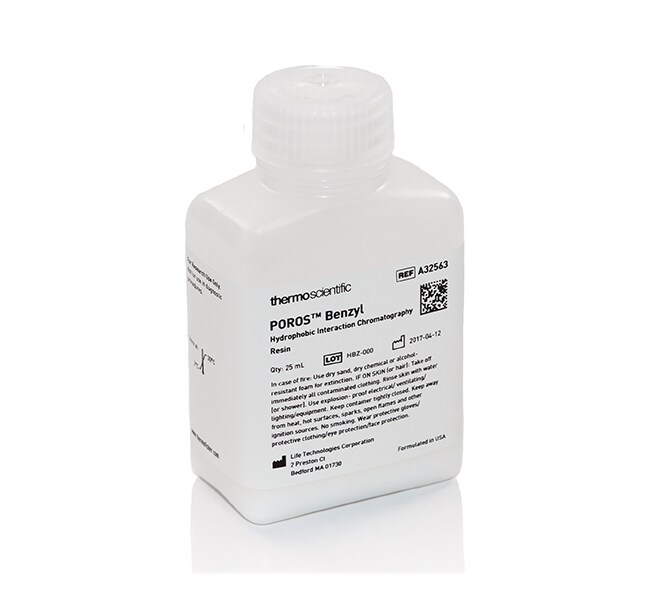 POROS&trade; Benzyl Hydrophobic Interaction Chromatography (HIC) Resin