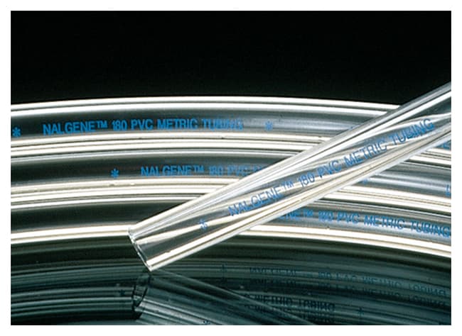 Nalgene™ 180 Clear Plastic PVC Metric Tubing