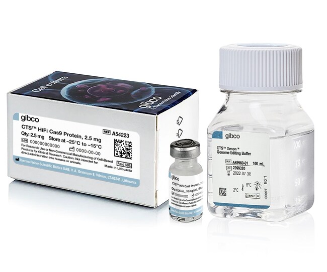 CTS&trade; HiFi Cas9 Protein and CTS&trade; Xenon Genome Editing Buffer Kit