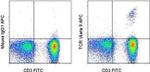 TCR V beta 9 Antibody in Flow Cytometry (Flow)