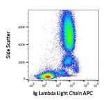 Human Lambda Light Chain Secondary Antibody in Flow Cytometry (Flow)