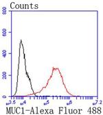 MUC1 Antibody in Flow Cytometry (Flow)