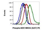 Phospho-MAP2K4 (Ser257) Antibody in Flow Cytometry (Flow)