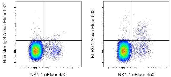 KLRG1 Antibody in Flow Cytometry (Flow)