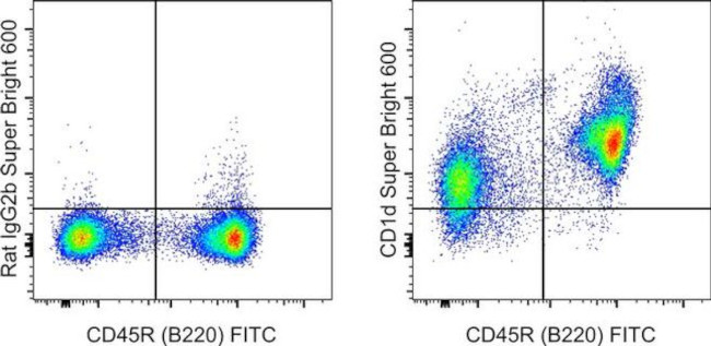 CD1d Antibody in Flow Cytometry (Flow)