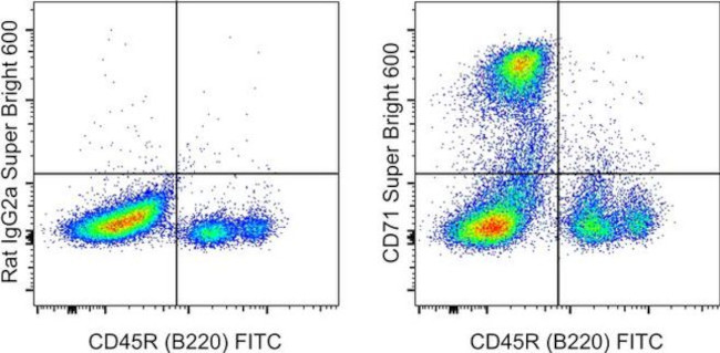 CD71 (Transferrin Receptor) Antibody in Flow Cytometry (Flow)