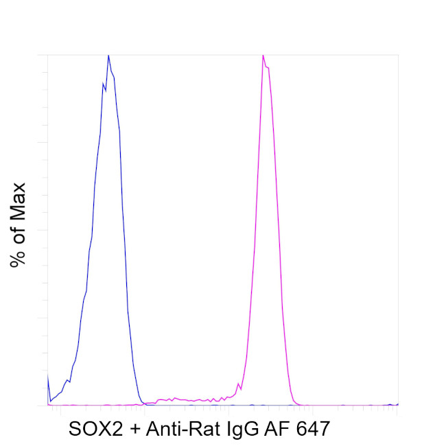 SOX2 Antibody in Flow Cytometry (Flow)