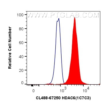 HDAC6 Antibody in Flow Cytometry (Flow)