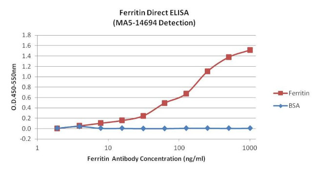 Ferritin Antibody in ELISA (ELISA)