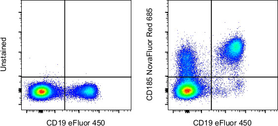 CD185 (CXCR5) Antibody in Flow Cytometry (Flow)