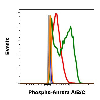 Phospho-Aurora A/B/C (Thr288, Thr232, Thr198) Antibody in Flow Cytometry (Flow)