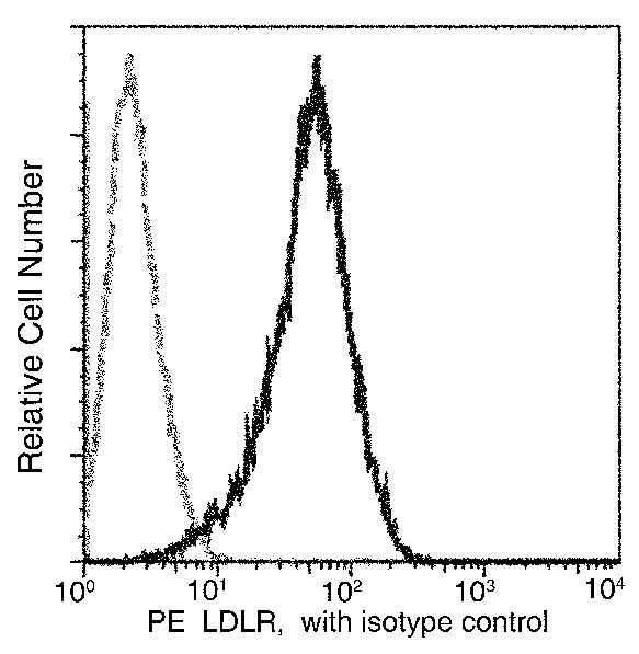 LDLR Antibody in Flow Cytometry (Flow)