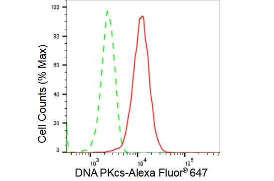 DNA-PK Antibody in Flow Cytometry (Flow)