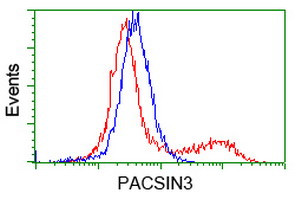 PACSIN3 Antibody in Flow Cytometry (Flow)